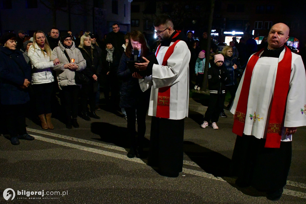Droga Krzyżowa na ulicach Biłgoraja