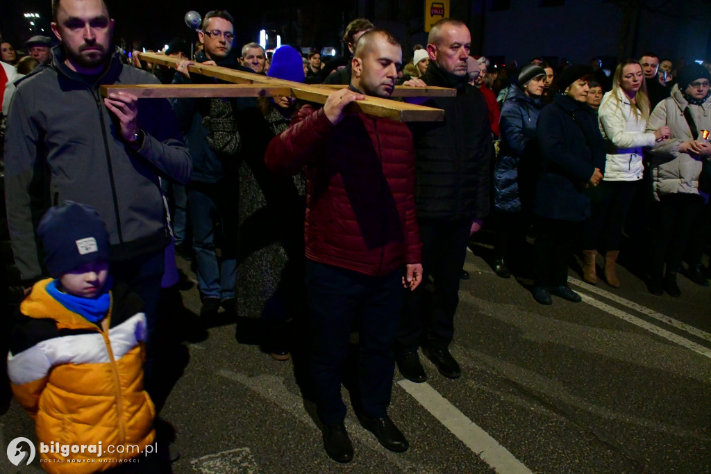 Droga Krzyżowa na ulicach Biłgoraja