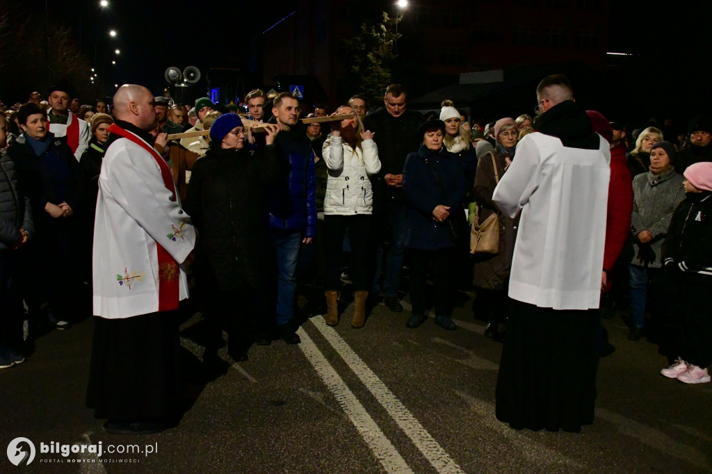 Droga Krzyżowa na ulicach Biłgoraja