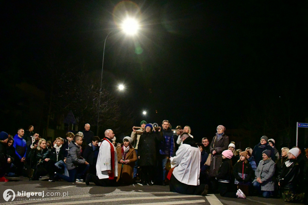Droga Krzyżowa na ulicach Biłgoraja