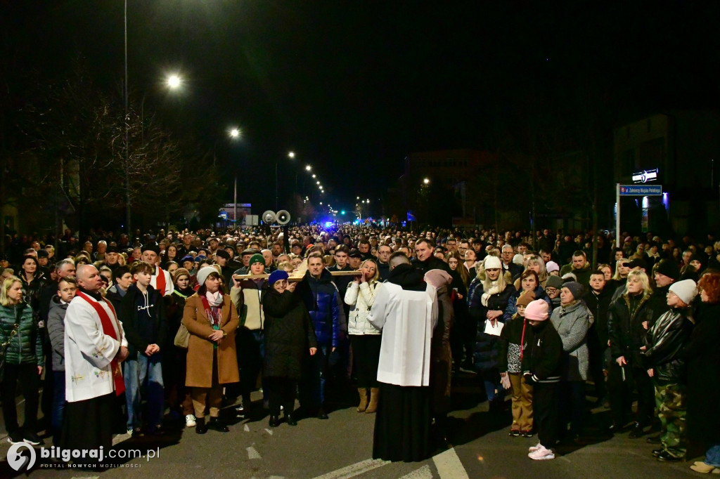 Droga Krzyżowa na ulicach Biłgoraja