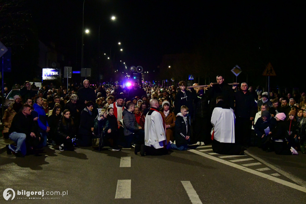 Droga Krzyżowa na ulicach Biłgoraja