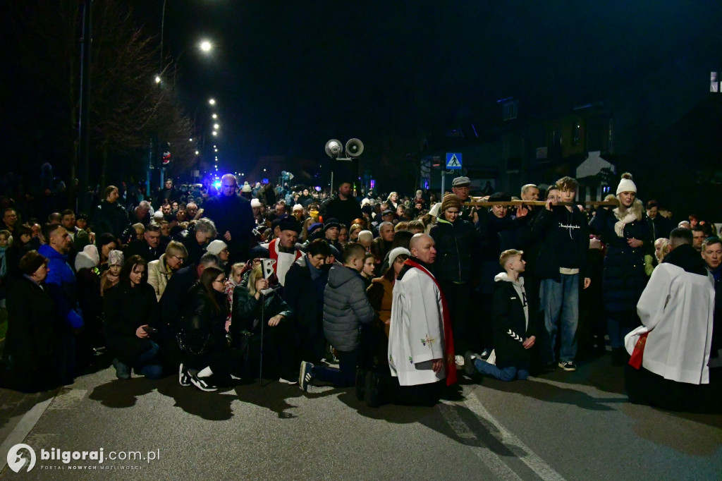 Droga Krzyżowa na ulicach Biłgoraja
