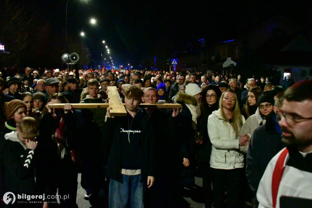 Droga Krzyżowa na ulicach Biłgoraja