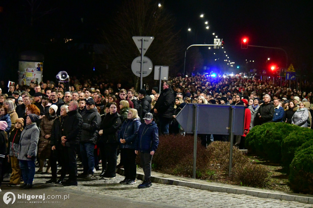 Droga Krzyżowa na ulicach Biłgoraja