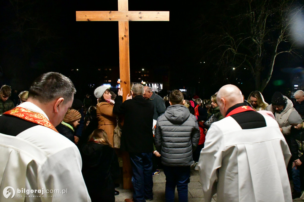 Droga Krzyżowa na ulicach Biłgoraja