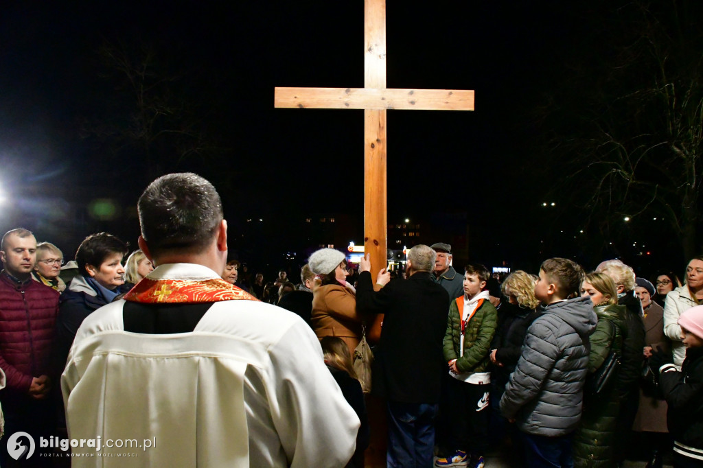Droga Krzyżowa na ulicach Biłgoraja
