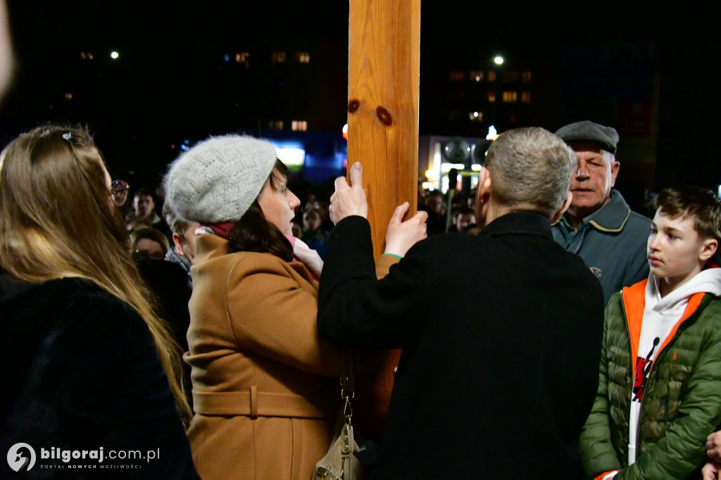 Droga Krzyżowa na ulicach Biłgoraja