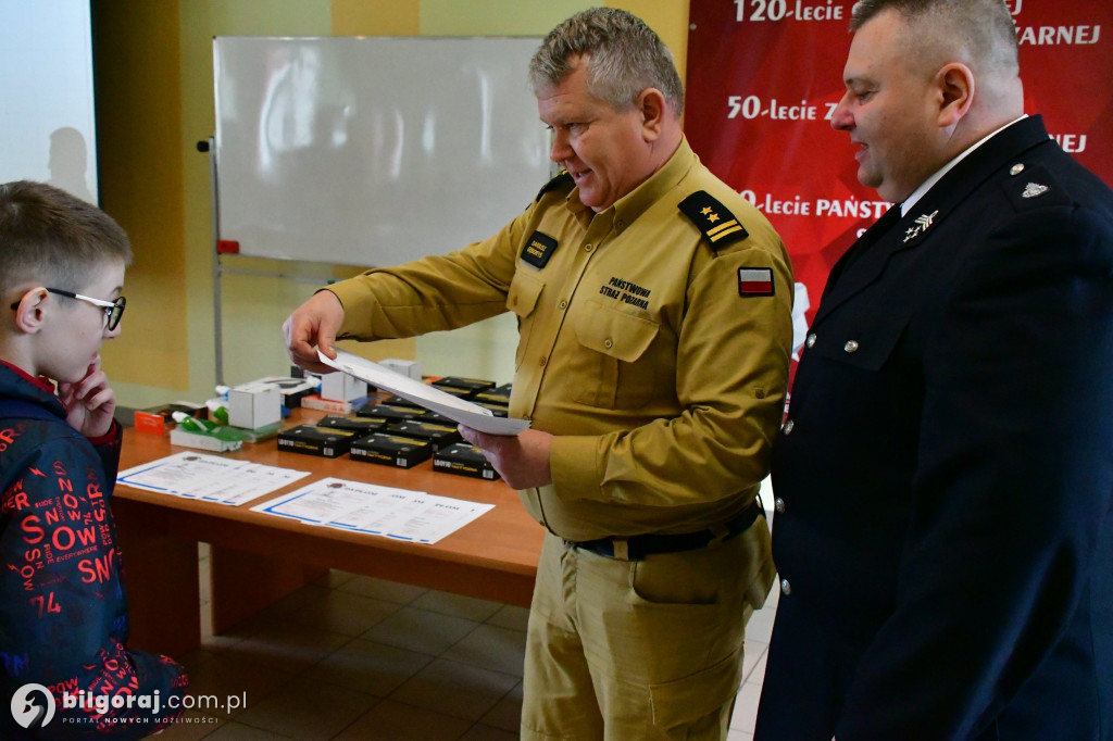 Wiedzą jak zapobiegać pożarom! Udowodnili to dziś