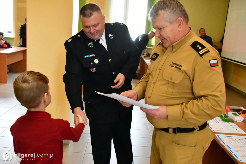 Wiedzą jak zapobiegać pożarom! Udowodnili to dziś