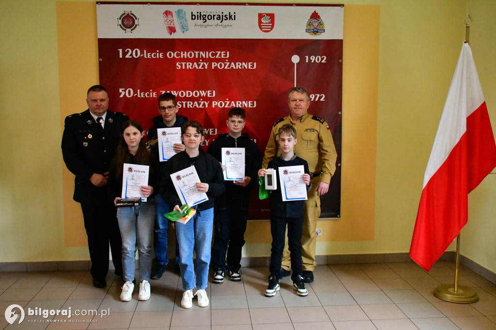 Wiedzą jak zapobiegać pożarom! Udowodnili to dziś