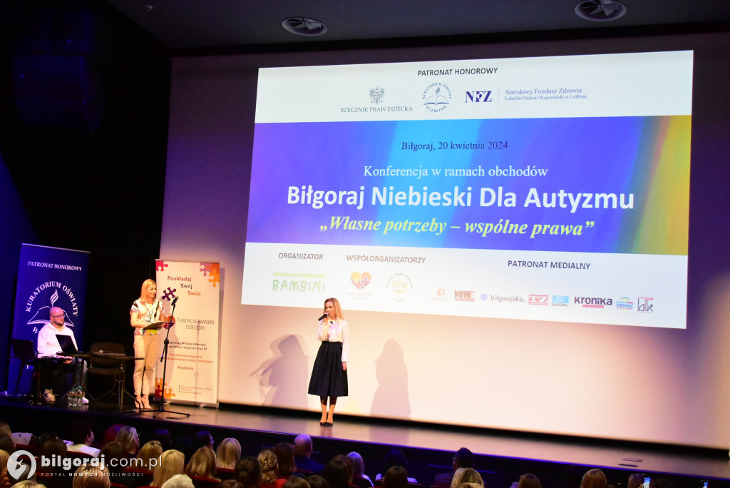 Biłgoraj niebieski dla autyzmu. Konferencja w ramach obchodów