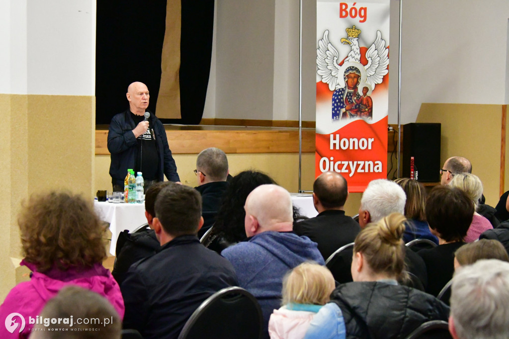 Leszek Żebrowski z wykłądem w Starym Bidaczowie