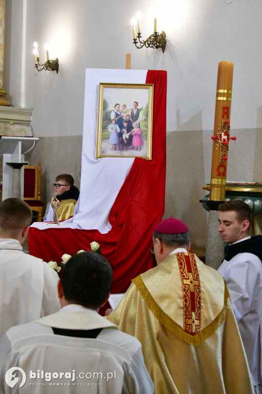 Wprowadzenie relikwii rodziny Ulmów do sanktuarium św. Marii Magdaleny