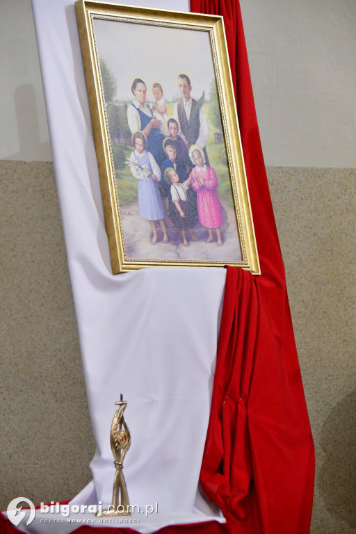 Wprowadzenie relikwii rodziny Ulmów do sanktuarium św. Marii Magdaleny
