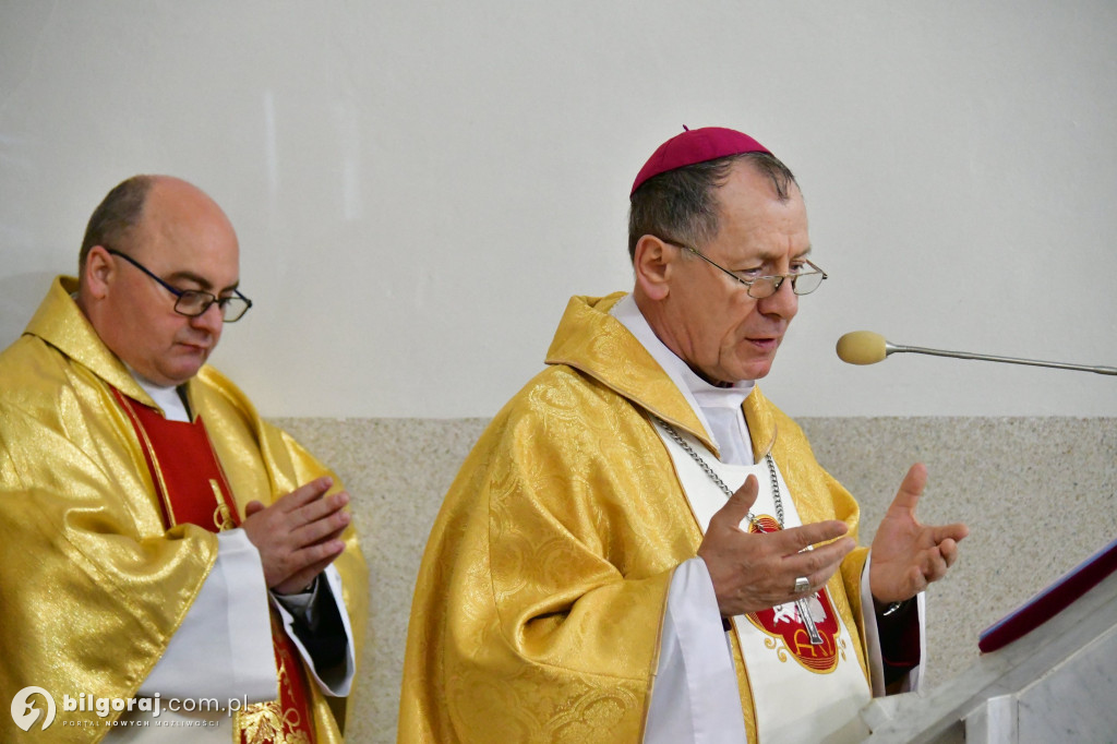 Wprowadzenie relikwii rodziny Ulmów do sanktuarium św. Marii Magdaleny