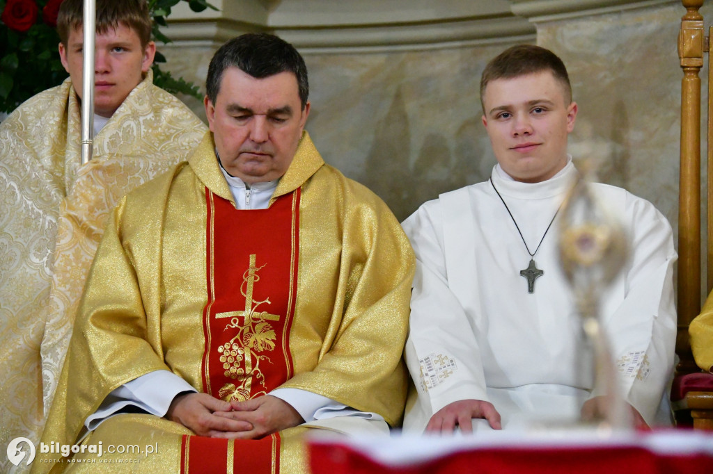 Wprowadzenie relikwii rodziny Ulmów do sanktuarium św. Marii Magdaleny