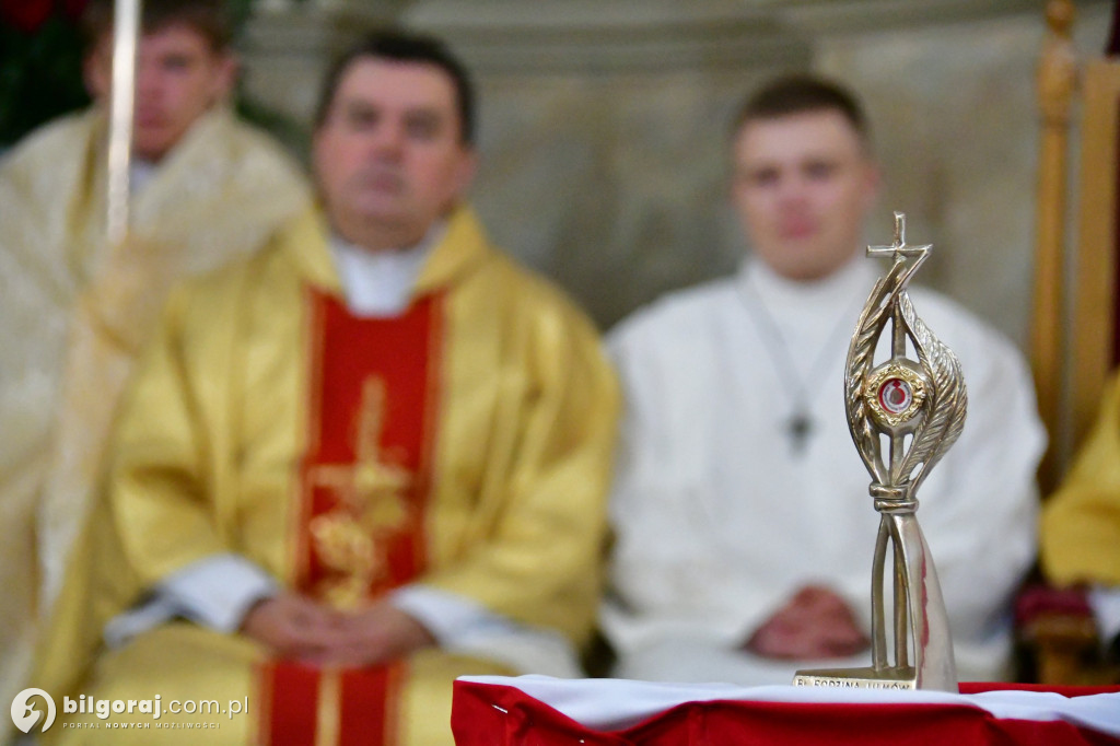 Wprowadzenie relikwii rodziny Ulmów do sanktuarium św. Marii Magdaleny