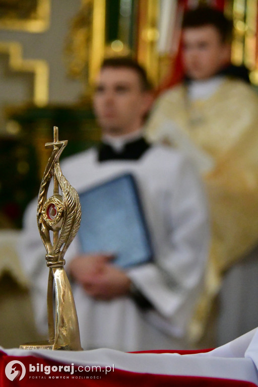 Wprowadzenie relikwii rodziny Ulmów do sanktuarium św. Marii Magdaleny