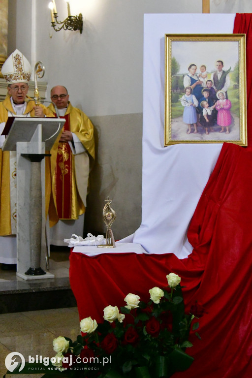 Wprowadzenie relikwii rodziny Ulmów do sanktuarium św. Marii Magdaleny