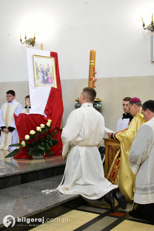 Wprowadzenie relikwii rodziny Ulmów do sanktuarium św. Marii Magdaleny