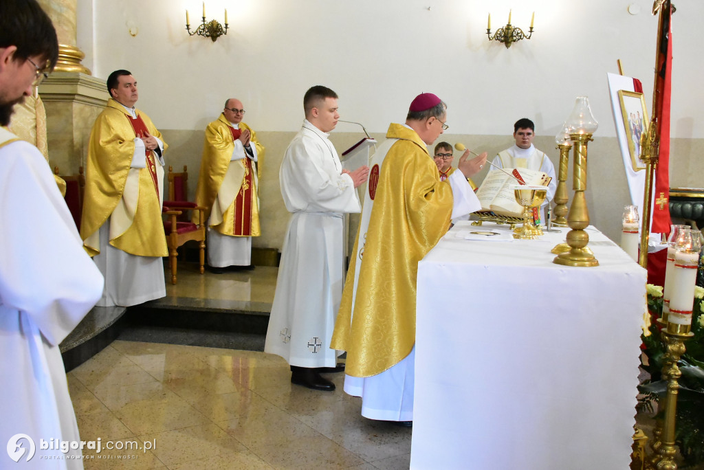 Wprowadzenie relikwii rodziny Ulmów do sanktuarium św. Marii Magdaleny