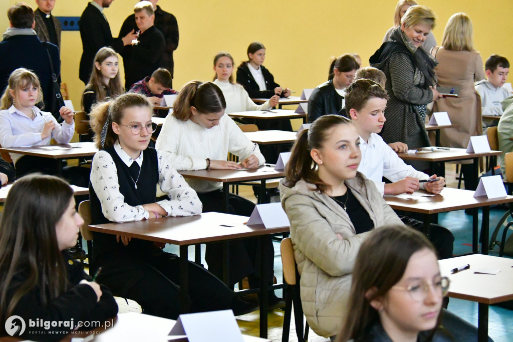 Młodzież z powiatu sprawdzała się w znajomości Ewangelii św. Łukasza