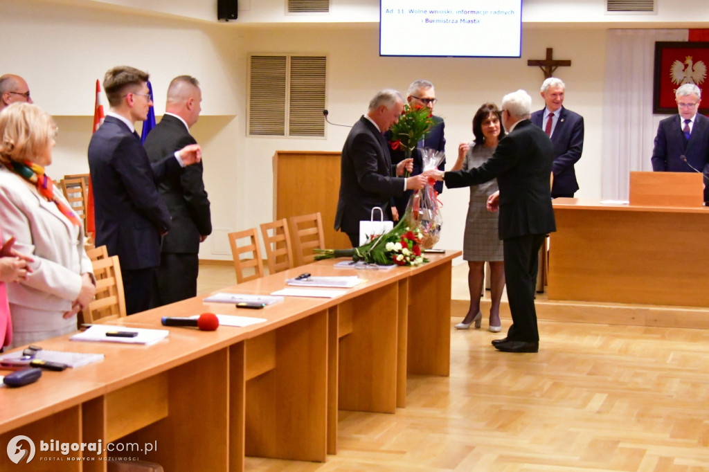 Ostatnia sesja Rady Miasta Biłgoraja VIII kadencji