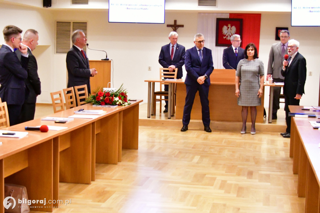 Ostatnia sesja Rady Miasta Biłgoraja VIII kadencji