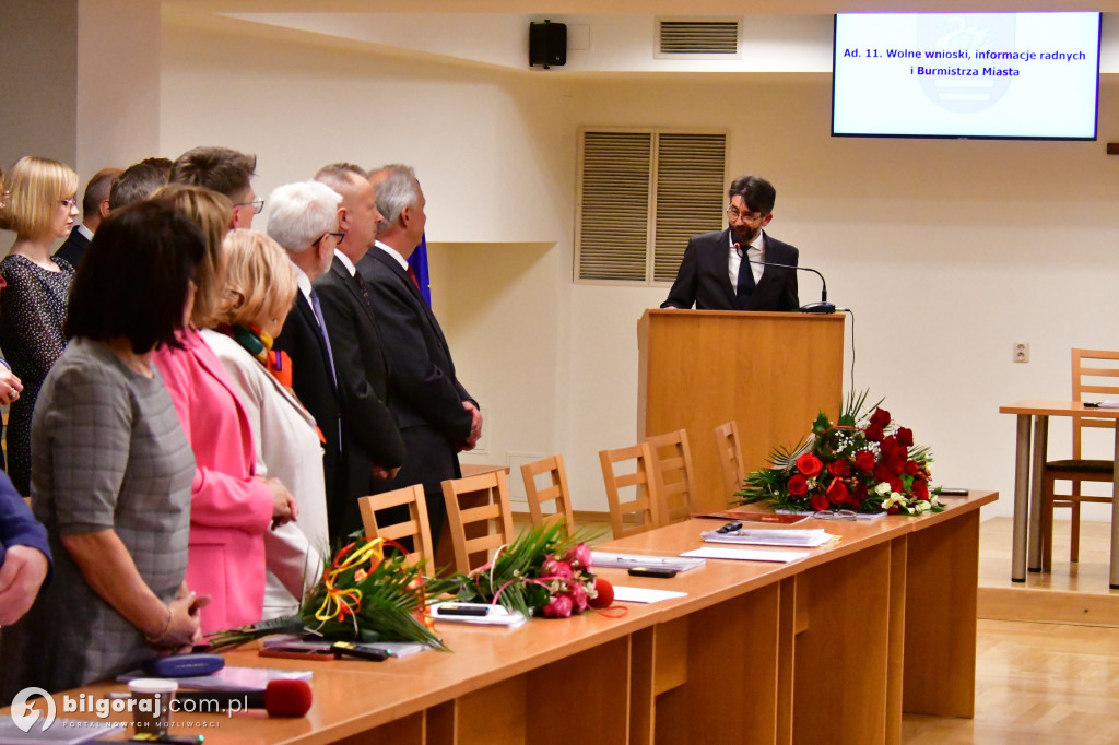 Ostatnia sesja Rady Miasta Biłgoraja VIII kadencji