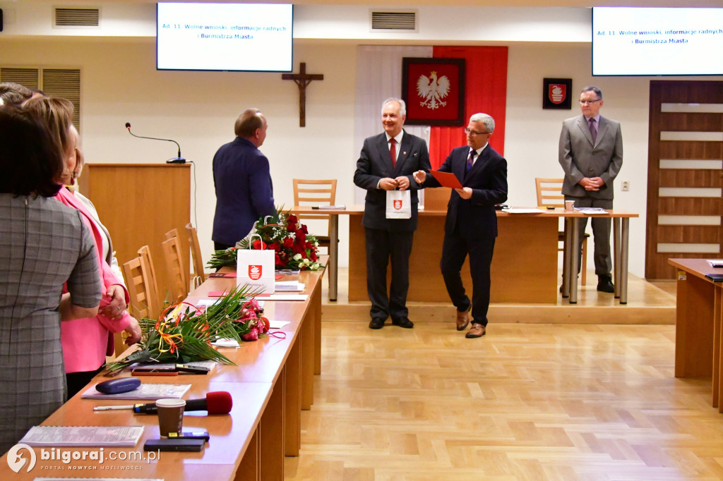 Ostatnia sesja Rady Miasta Biłgoraja VIII kadencji