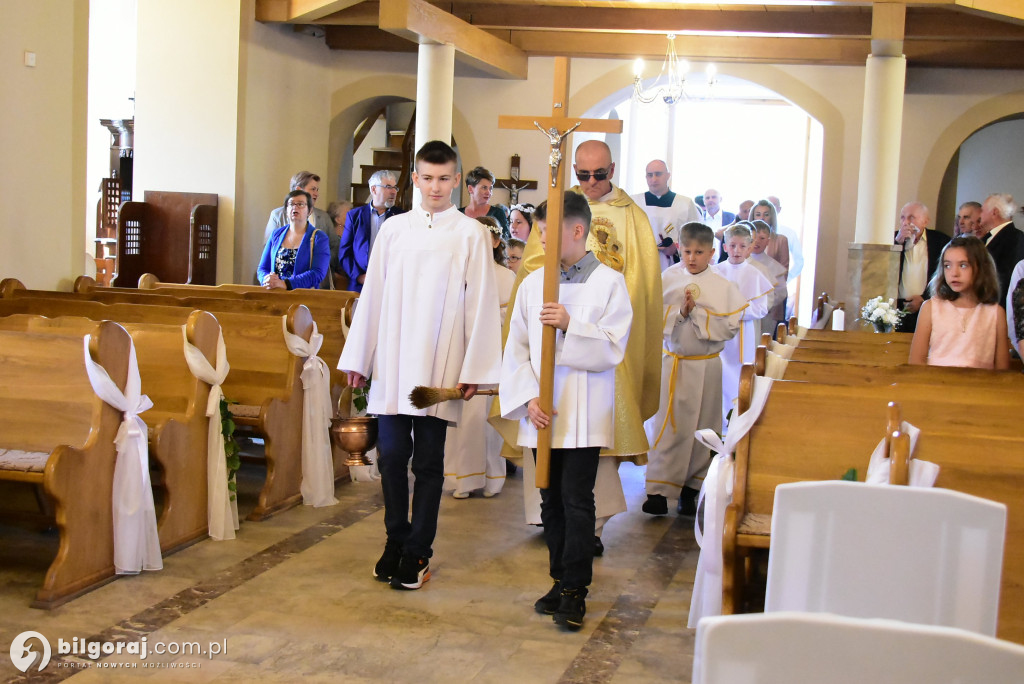 Uroczystość I Komunii Świętej w Biłgoraju: Radość z pierwszego spotkania z Chrystusem