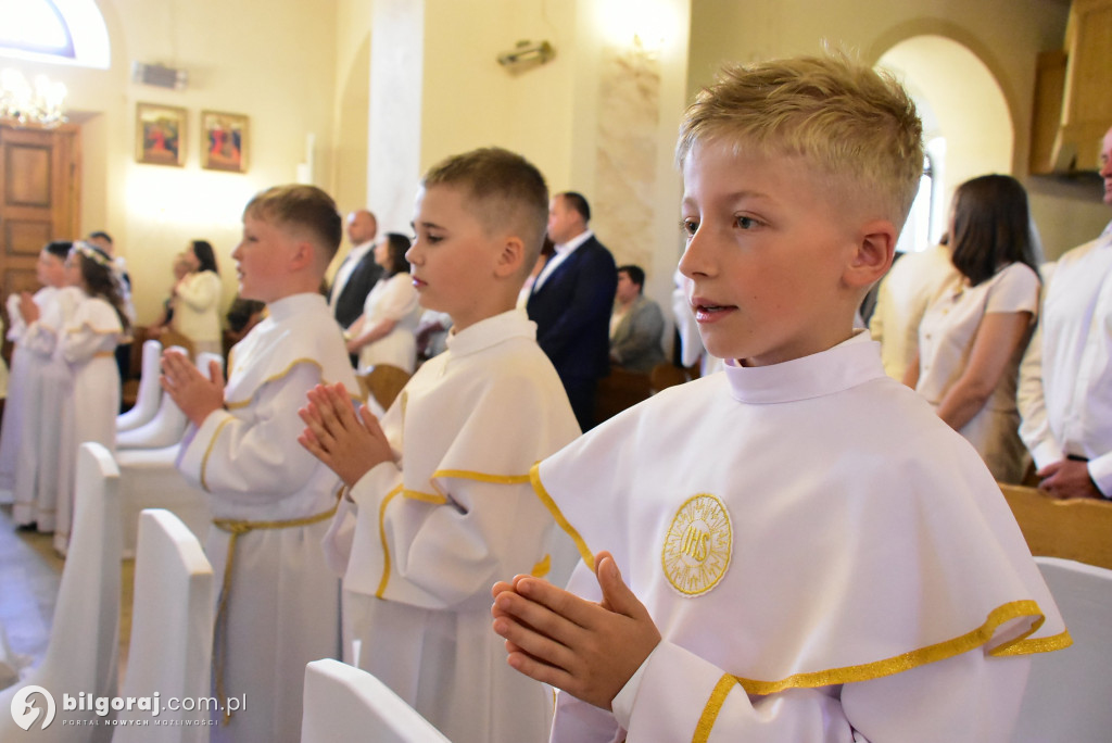 Uroczystość I Komunii Świętej w Biłgoraju: Radość z pierwszego spotkania z Chrystusem
