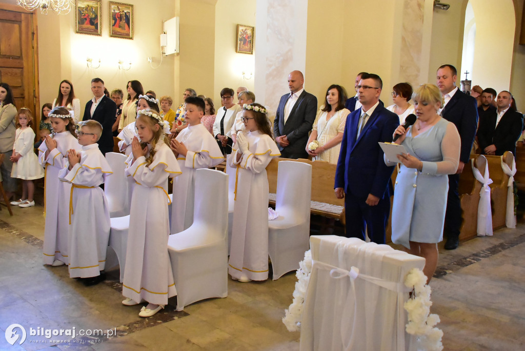 Uroczystość I Komunii Świętej w Biłgoraju: Radość z pierwszego spotkania z Chrystusem