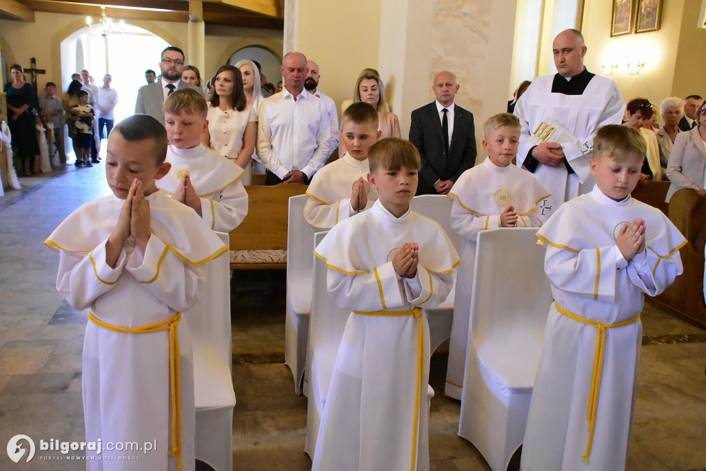 Uroczystość I Komunii Świętej w Biłgoraju: Radość z pierwszego spotkania z Chrystusem