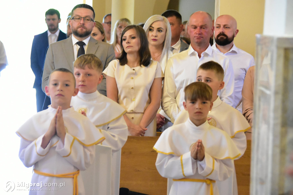 Uroczystość I Komunii Świętej w Biłgoraju: Radość z pierwszego spotkania z Chrystusem