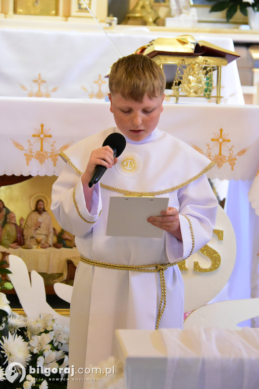 Uroczystość I Komunii Świętej w Biłgoraju: Radość z pierwszego spotkania z Chrystusem