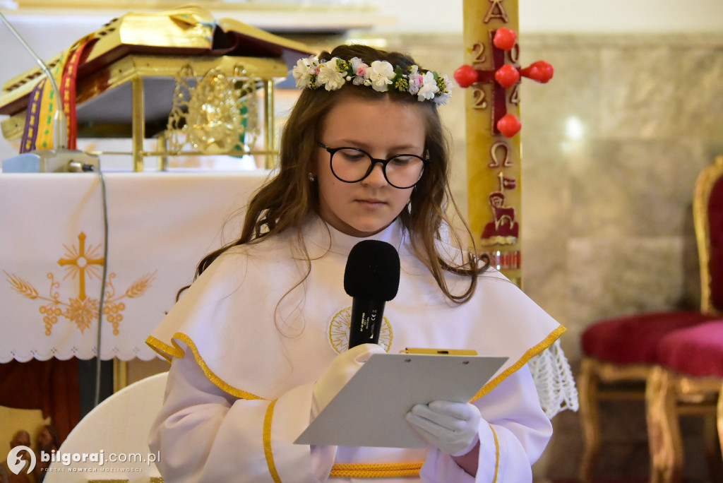 Uroczystość I Komunii Świętej w Biłgoraju: Radość z pierwszego spotkania z Chrystusem
