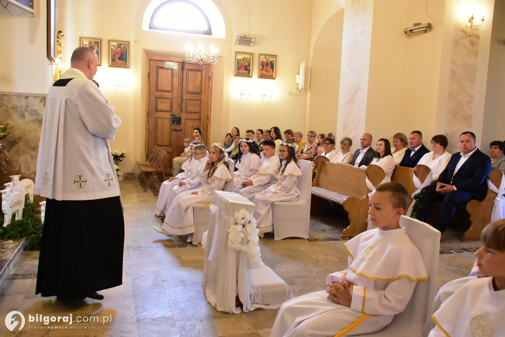 Uroczystość I Komunii Świętej w Biłgoraju: Radość z pierwszego spotkania z Chrystusem