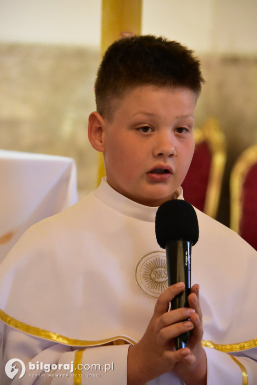 Uroczystość I Komunii Świętej w Biłgoraju: Radość z pierwszego spotkania z Chrystusem