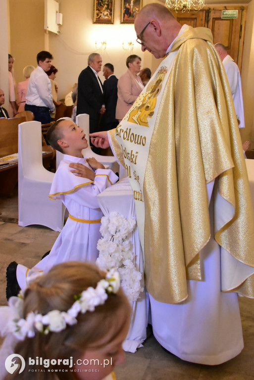 Uroczystość I Komunii Świętej w Biłgoraju: Radość z pierwszego spotkania z Chrystusem