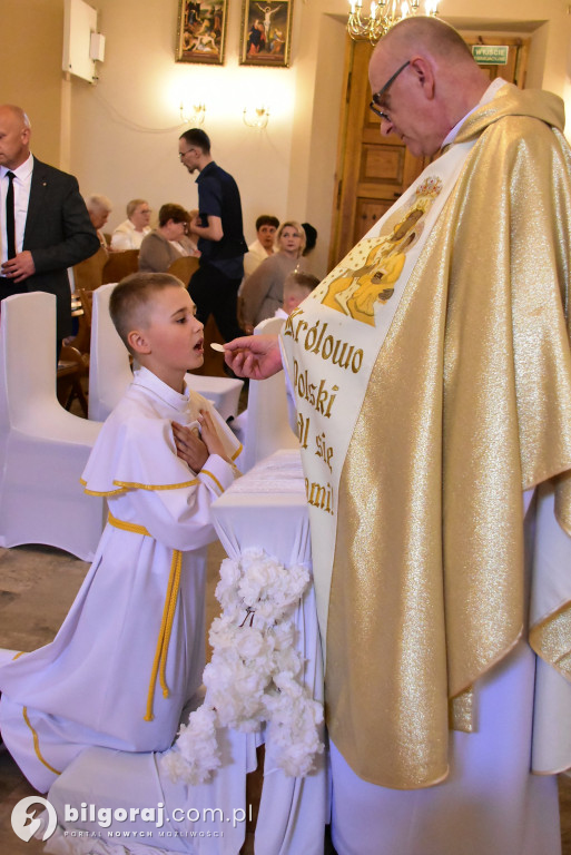 Uroczystość I Komunii Świętej w Biłgoraju: Radość z pierwszego spotkania z Chrystusem