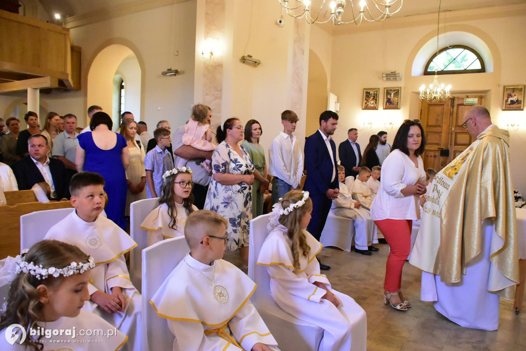 Uroczystość I Komunii Świętej w Biłgoraju: Radość z pierwszego spotkania z Chrystusem
