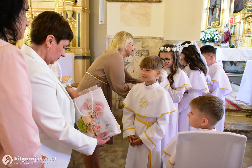 Uroczystość I Komunii Świętej w Biłgoraju: Radość z pierwszego spotkania z Chrystusem
