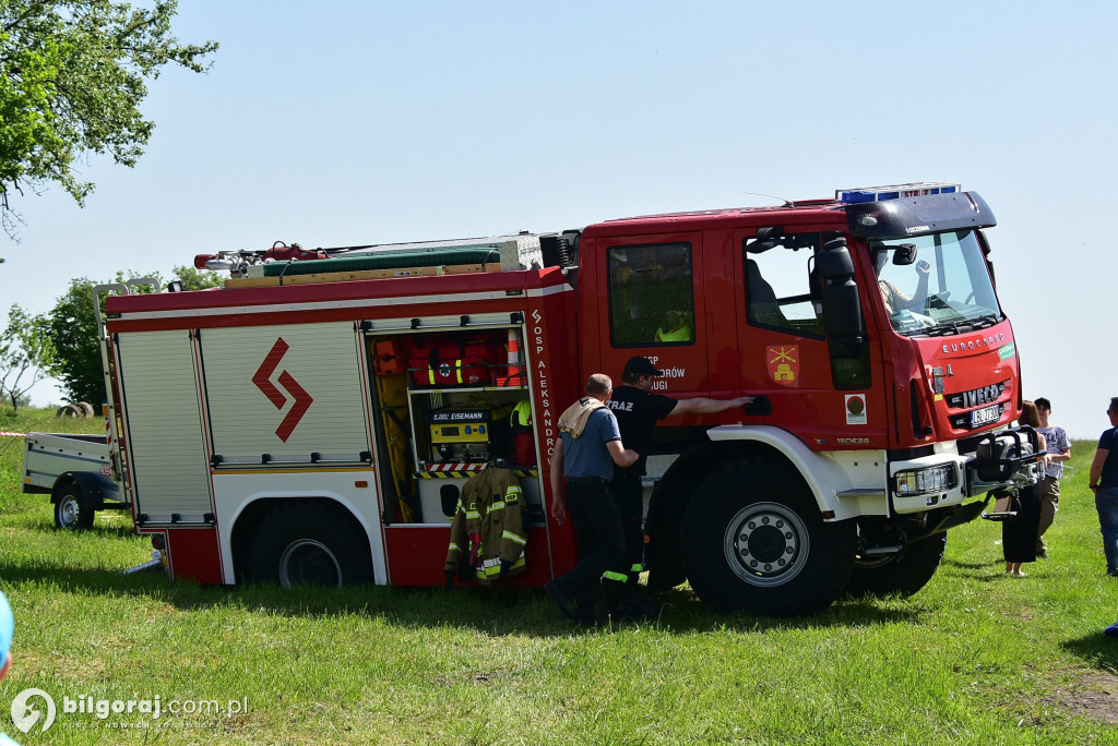 Aleksandrów: Strażacki piknik rodzinny zintegrował mieszkańców!