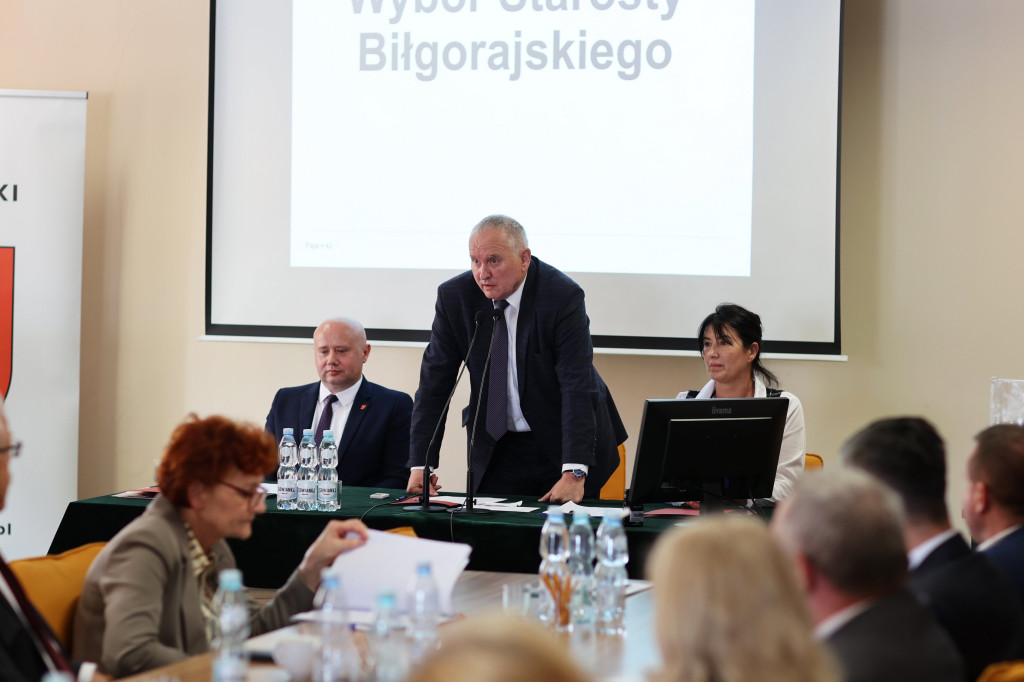 Andrzej Szarlip starostą. Rada dokonała wyboru. Kto jeszcze w Zarządzie Powiatu?