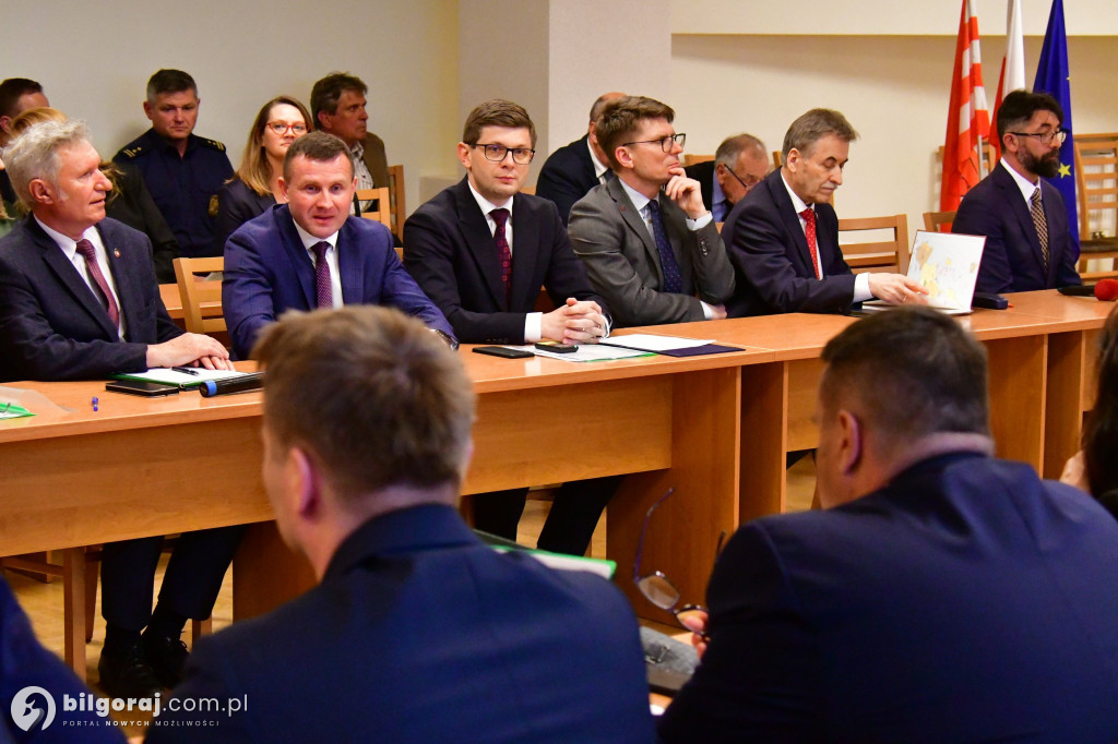 Rada Miasta i burmistrz złożyli ślubowania i wybrali Przewodniczącego