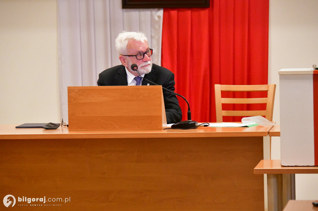Rada Miasta i burmistrz złożyli ślubowania i wybrali Przewodniczącego