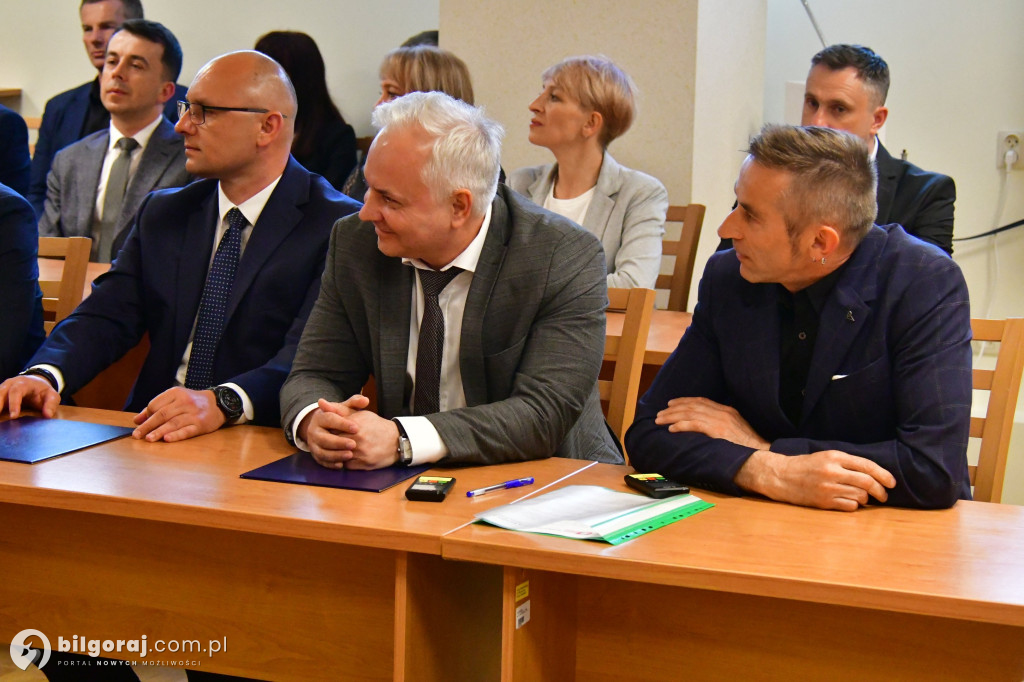 Rada Miasta i burmistrz złożyli ślubowania i wybrali Przewodniczącego