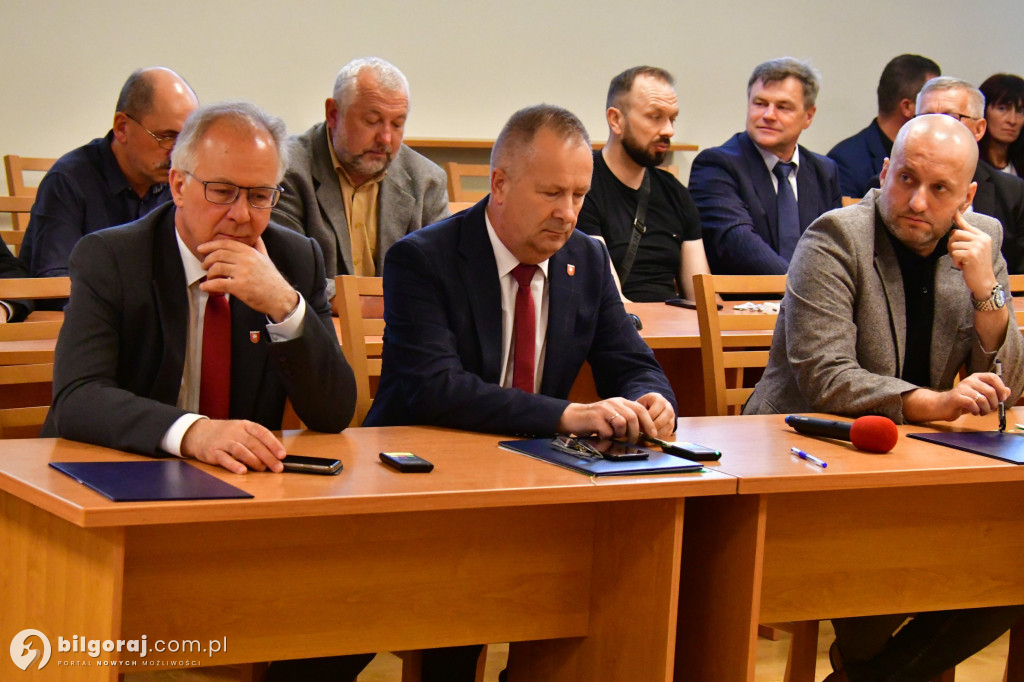Rada Miasta i burmistrz złożyli ślubowania i wybrali Przewodniczącego